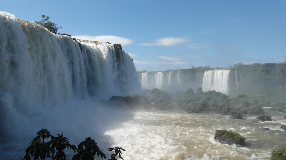 Cataratas do Iguaçu, no Parque Nacional do Iguaçu